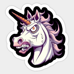 Cursed Unicorn Sticker